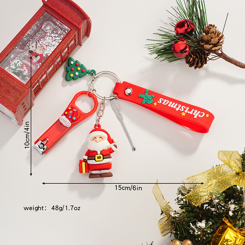 Wholesale Christmas Cartoon Keychains